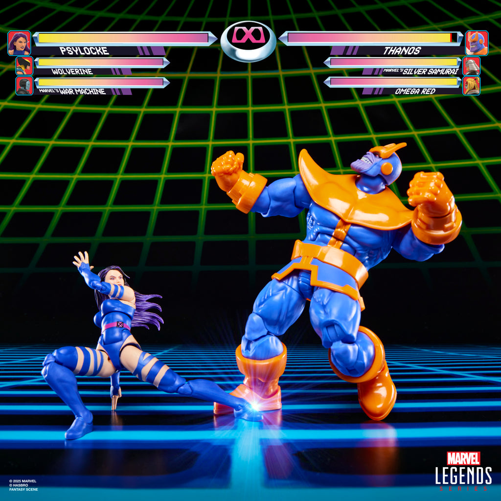 Marvel Legends Series Gamerverse - Psylocke vs. Thanos Action Figures (G0621) LOW STOCK