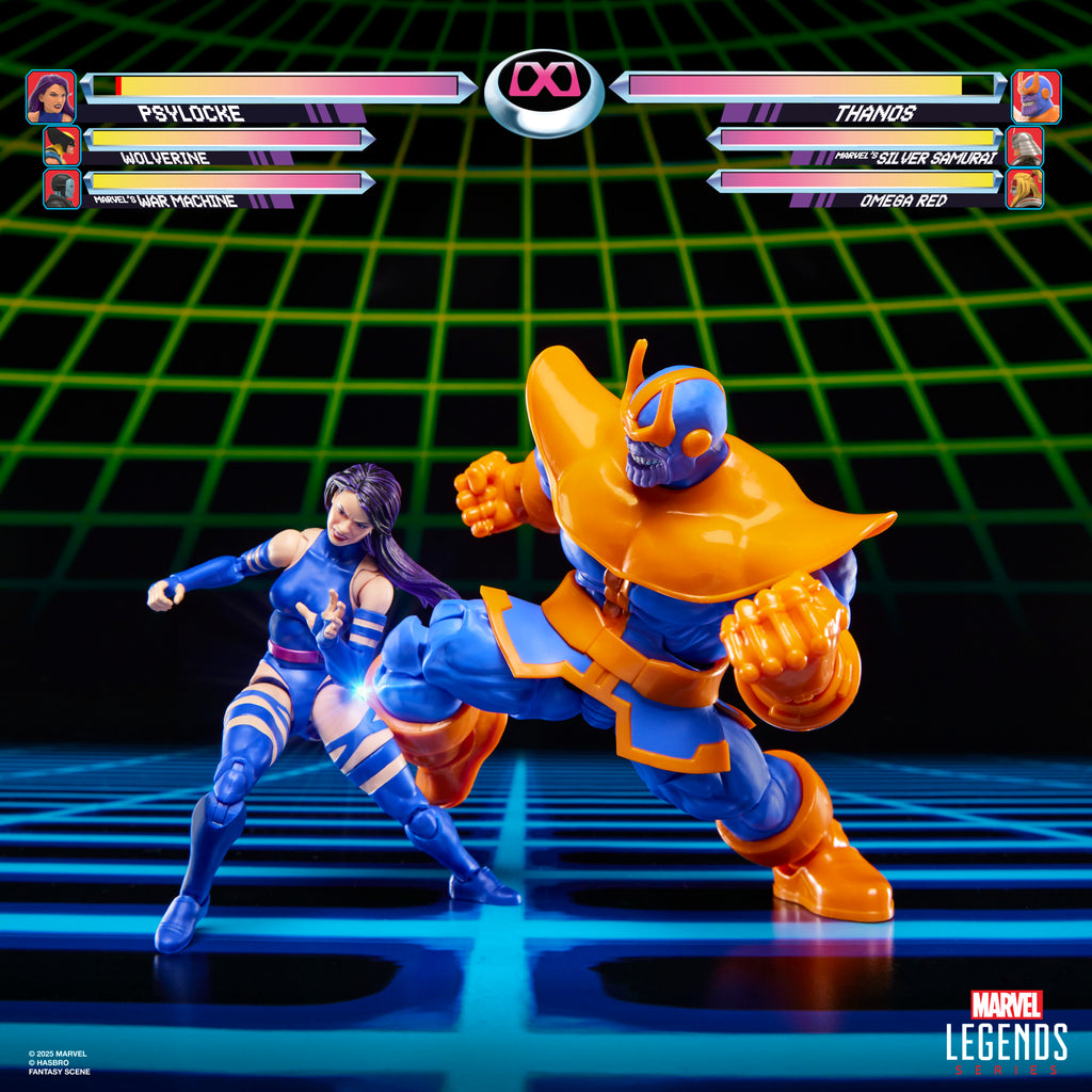 Marvel Legends Series Gamerverse - Psylocke vs. Thanos Action Figures (G0621) LOW STOCK
