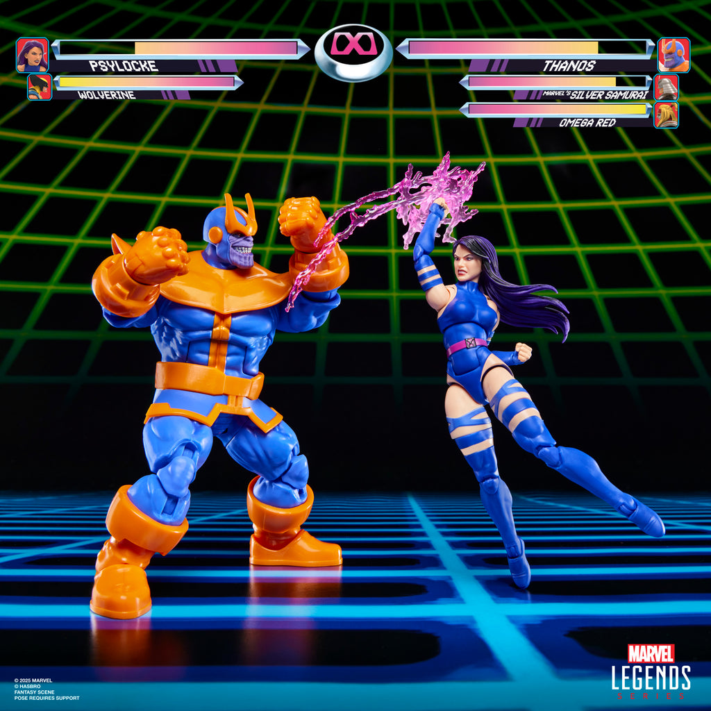 Marvel Legends Series Gamerverse - Psylocke vs. Thanos Action Figures (G0621) LOW STOCK