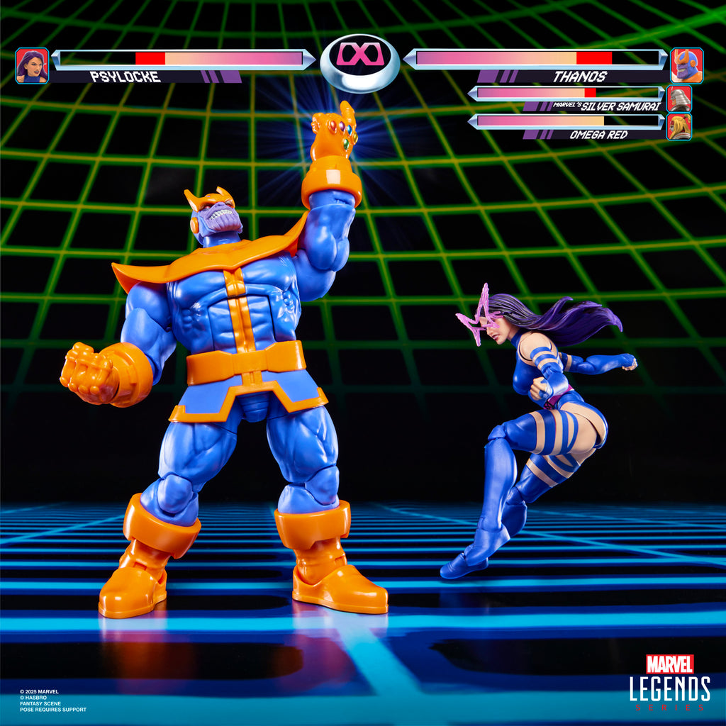 Marvel Legends Series Gamerverse - Psylocke vs. Thanos Action Figures (G0621) LOW STOCK