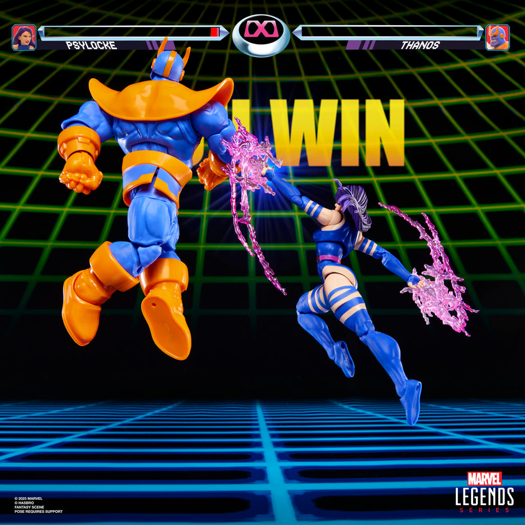 Marvel Legends Series Gamerverse - Psylocke vs. Thanos Action Figures (G0621) LOW STOCK