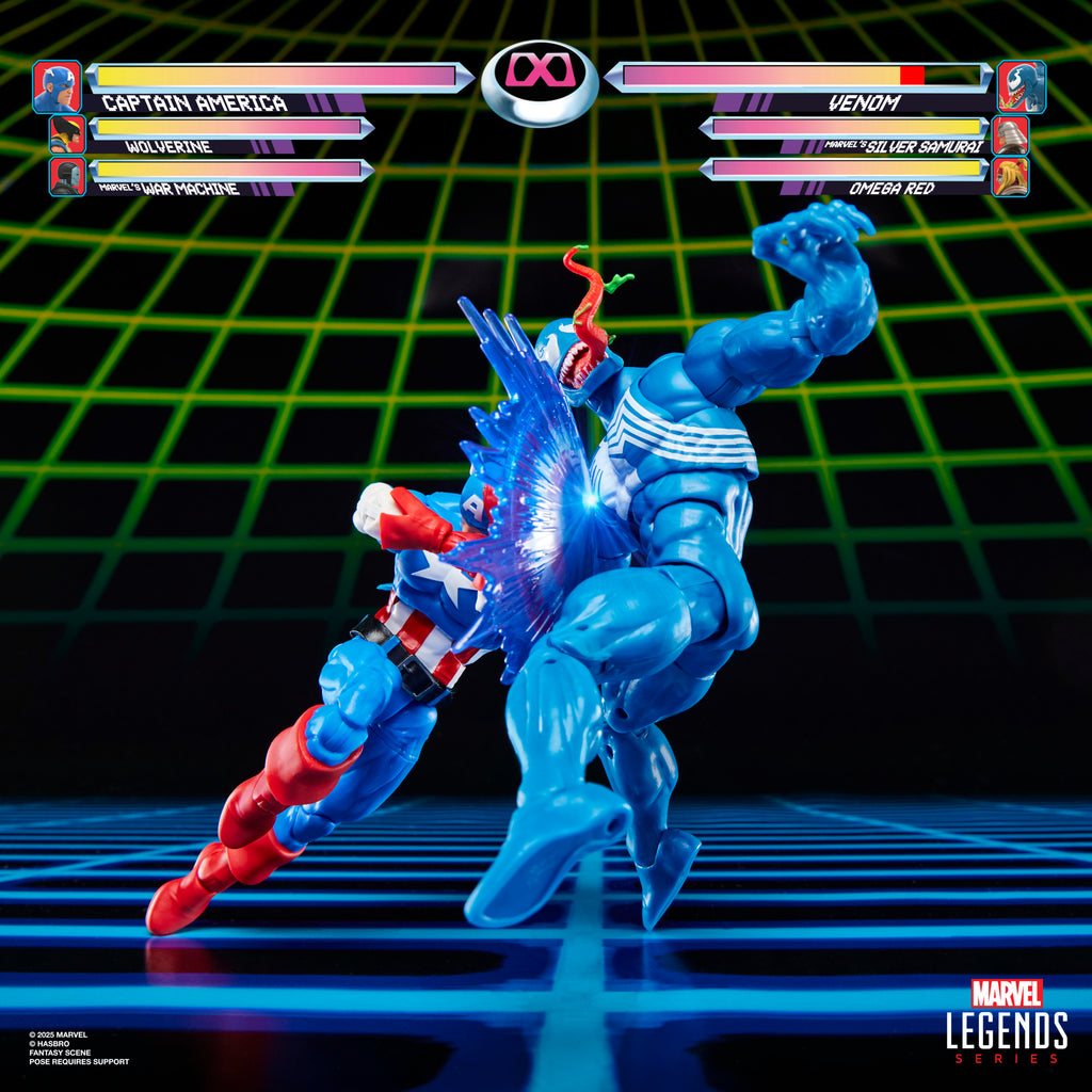 [PRE-ORDER] Marvel Legends Series Gamerverse - Captain America vs Venom Action Figures (G0622)