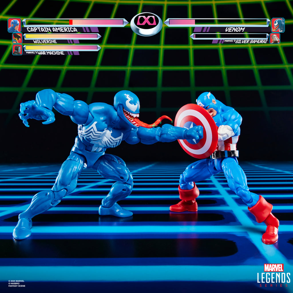 [PRE-ORDER] Marvel Legends Series Gamerverse - Captain America vs Venom Action Figures (G0622)