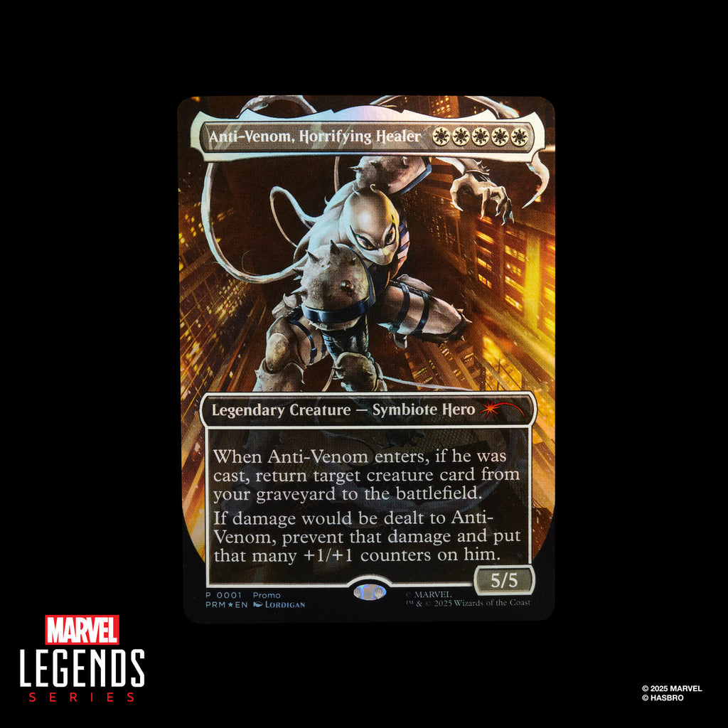 [PRE-ORDER] Marvel Legends Series - Magic: The Gathering - Agent Anti-Venom Action Figure (G0640)