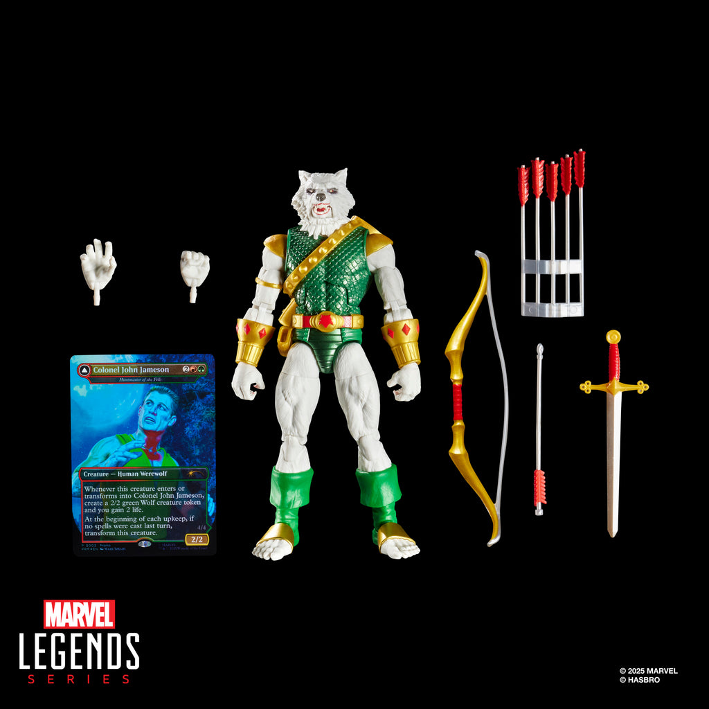 [PRE-ORDER] Marvel Legends Series - Magic: The Gathering - Man-Wolf Action Figure (G0642)