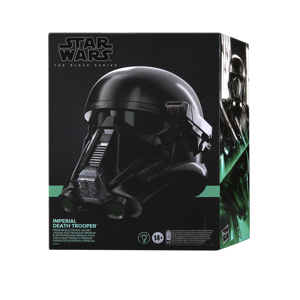 Star Wars: The Black Series - Rogue One - Imperial Death Trooper Premium Electronic Helmet (G0706)