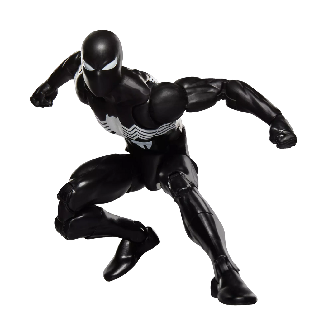 Marvel Legends Series - Secret Wars Spider-Man (Black Suit) Retro Action Figure (G0779)