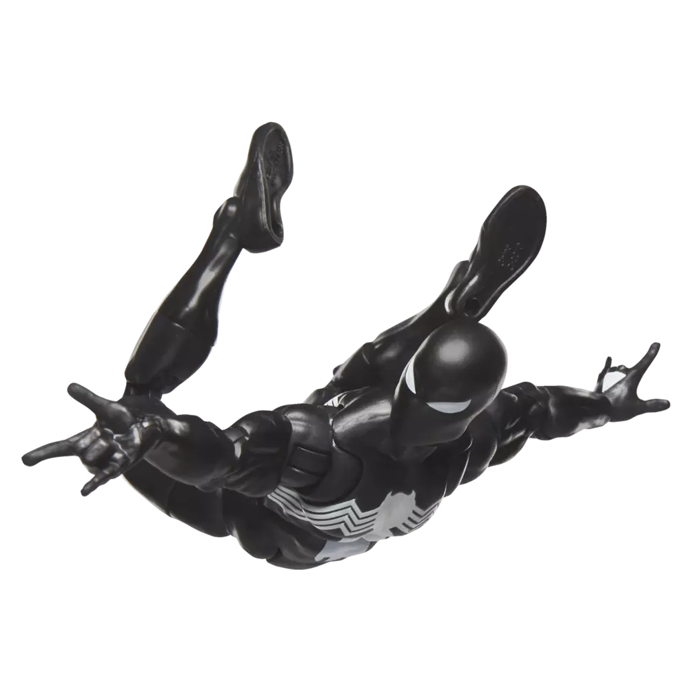 Marvel Legends Series - Secret Wars Spider-Man (Black Suit) Retro Action Figure (G0779)