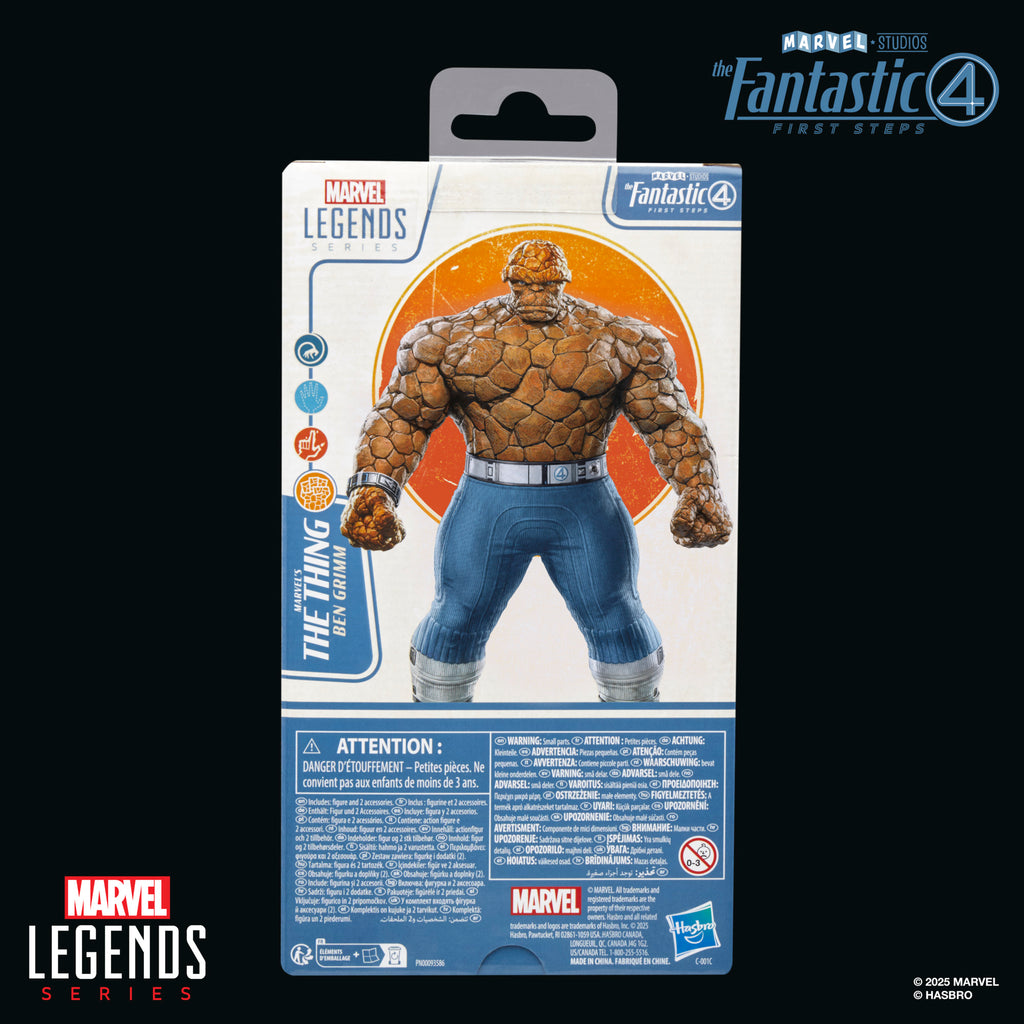[PRE-ORDER] Marvel Legends Series: The Fantastic Four: First Steps - The Thing Action Figure G0802