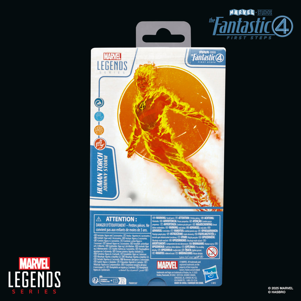 Marvel Legends Series: The Fantastic Four: First Steps - Human Torch Action Figure G0803