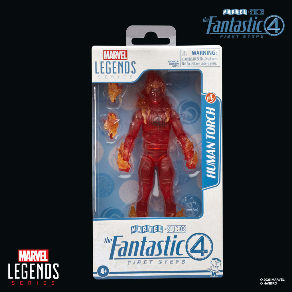 Marvel Legends Series: The Fantastic Four: First Steps - Human Torch Action Figure G0803