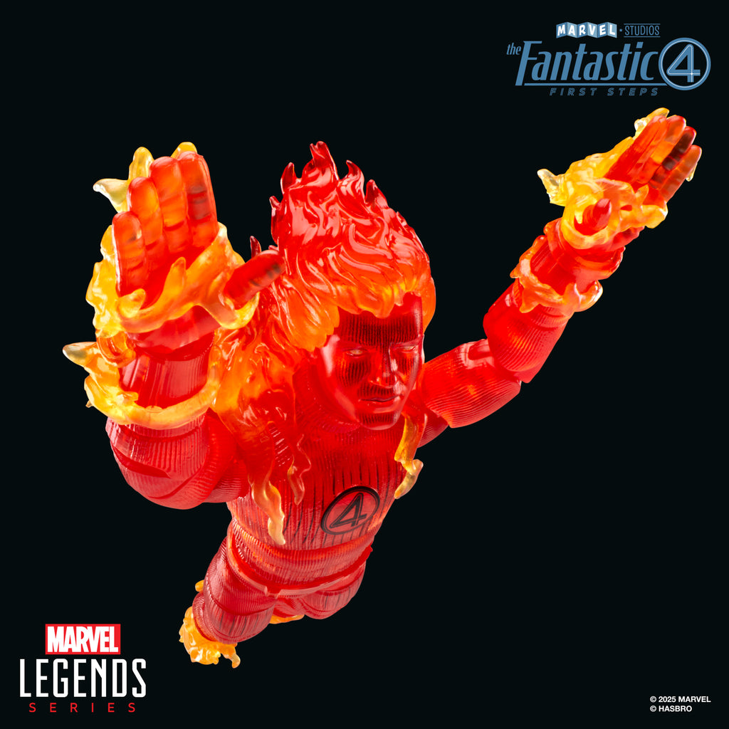 Marvel Legends Series: The Fantastic Four: First Steps - Human Torch Action Figure G0803