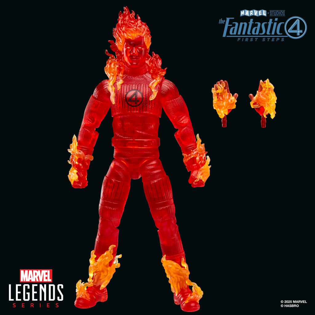 Marvel Legends Series: The Fantastic Four: First Steps - Human Torch Action Figure G0803