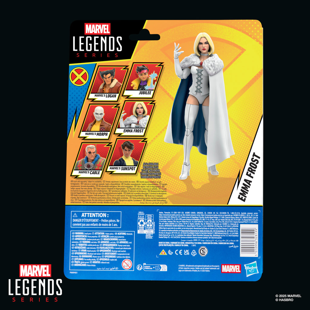 [PRE-ORDER] Marvel Legends Series - X-Men 97 - Emma Frost Action Figure (G0808)
