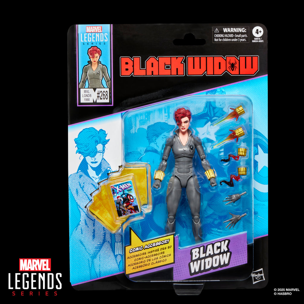 [PRE-ORDER] Marvel Legends Series - Comics - Black Widow (Avengers) Action Figure (G0816)