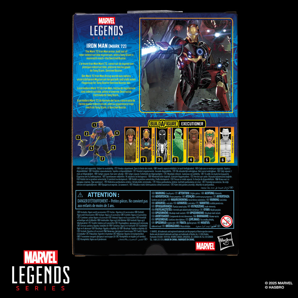 [PRE-ORDER] Marvel Legends Comics Series - Executioner BAF - Iron Man (Mark 72) Action Figure (G0821)