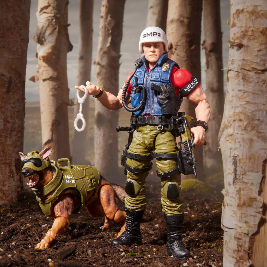 G.I. Joe Classified Series #157, Christopher Law Lavigne & Order Action Figure & Dog (G0849) LOW STOCK