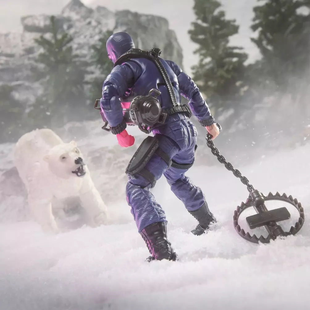 G.I. Joe Classified Series #161 - Snake Eyes & Polar Bear Action Figure (G0850) LOW STOCK