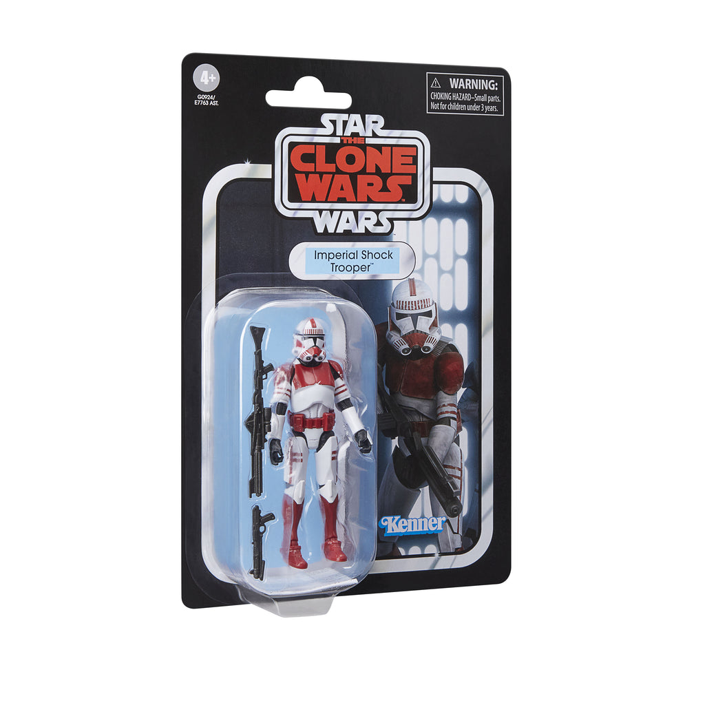 Star Wars: Vintage Collection VC374 - The Clone Wars - Imperial Shock Trooper Action Figure (G0924)