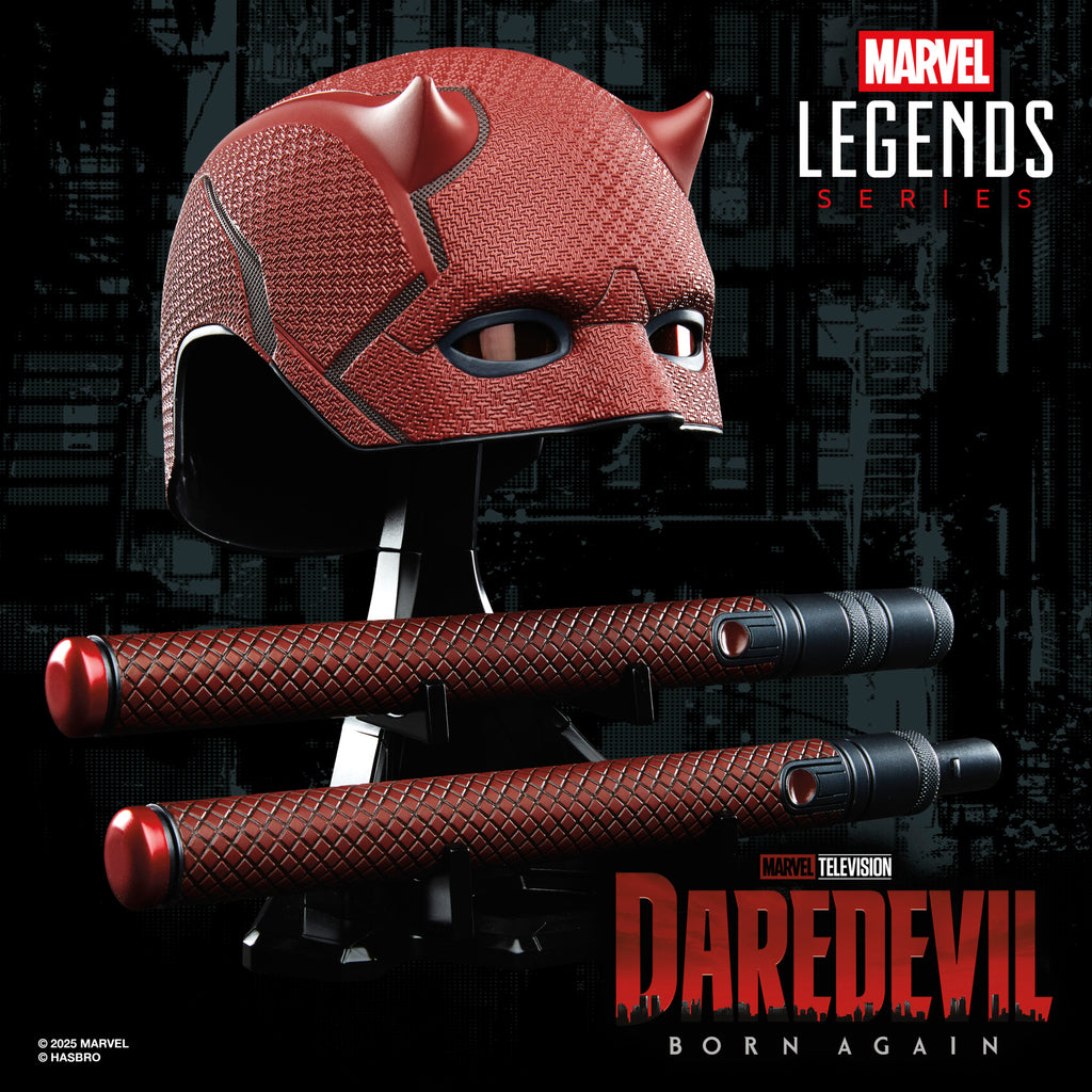 Marvel Legends Series - Daredevil: Born Again Premium Roleplay Mask and Billy Club (G1598) LOW STOCK