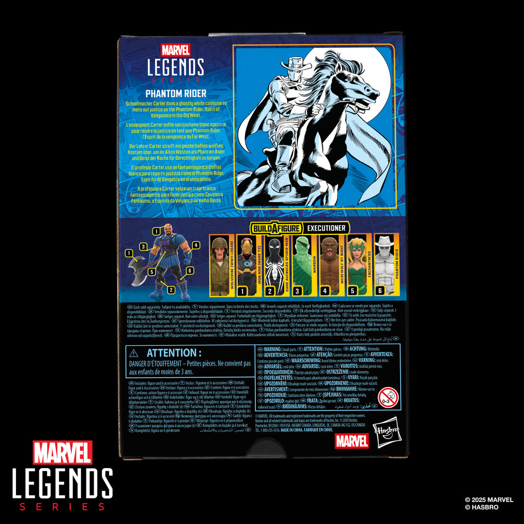 [PRE-ORDER] Marvel Legends Comics Series - Executioner BAF - Phantom Rider Action Figure (G1738)