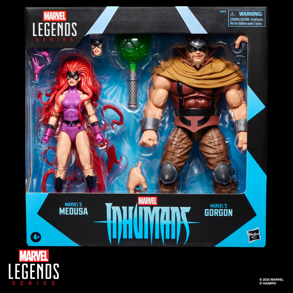 [PRE-ORDER] Marvel Legends Series - Inhumans - Marvel’s Medusa & Marvel’s Gorgon Action Figures (G1870)
