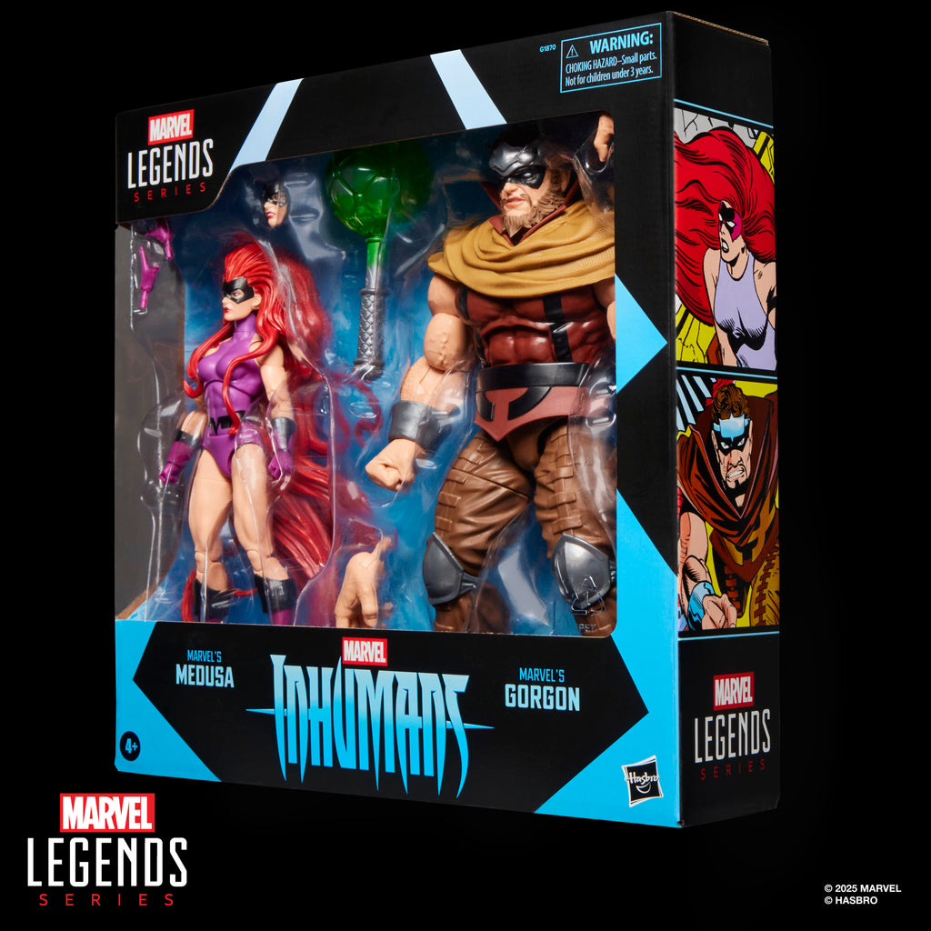 [PRE-ORDER] Marvel Legends Series - Inhumans - Marvel’s Medusa & Marvel’s Gorgon Action Figures (G1870)
