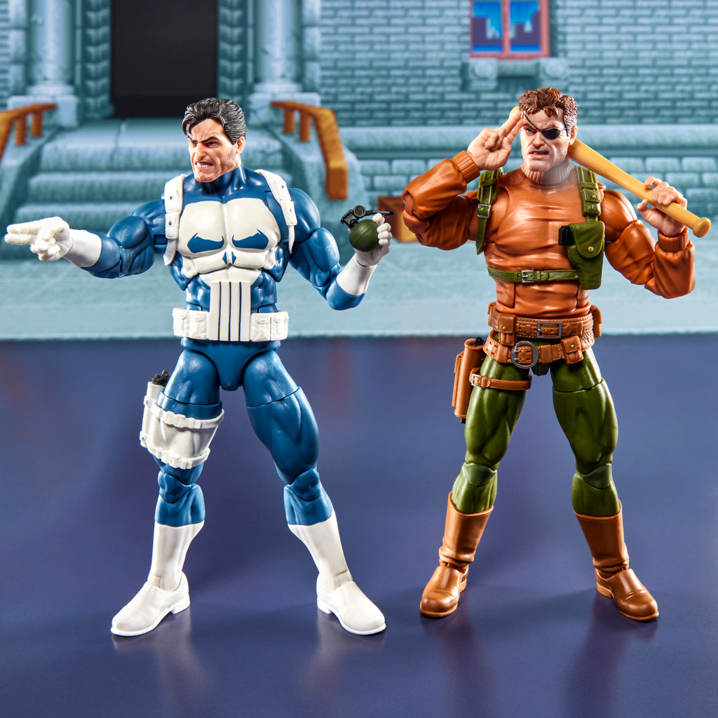 [PRE-ORDER] Marvel Legends Series Gamerverse Punisher and Nick Fury Action Figure Collectibles (G1871)