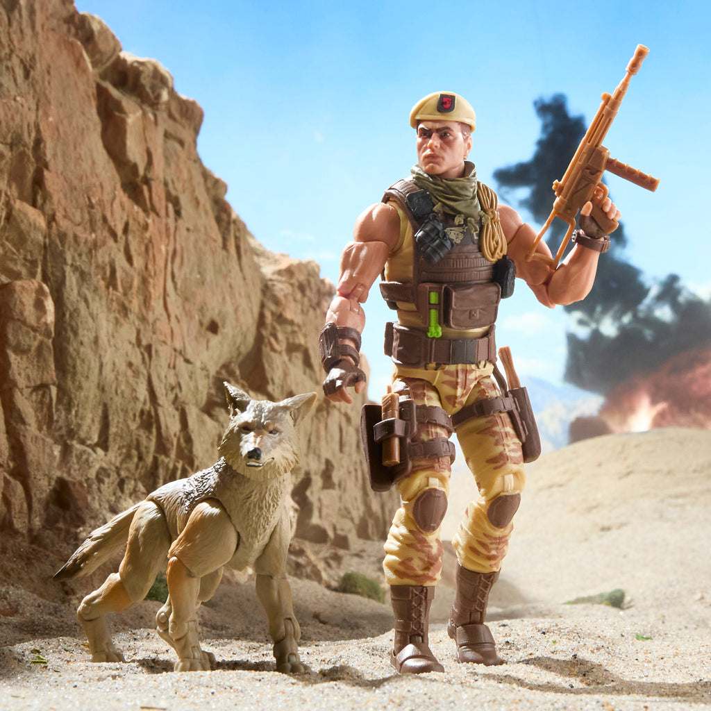 [PRE-ORDER] G.I. Joe: Classified Series #217- Dusty & Coyote Sandstorm Action Figure and Pet Set (G2027)