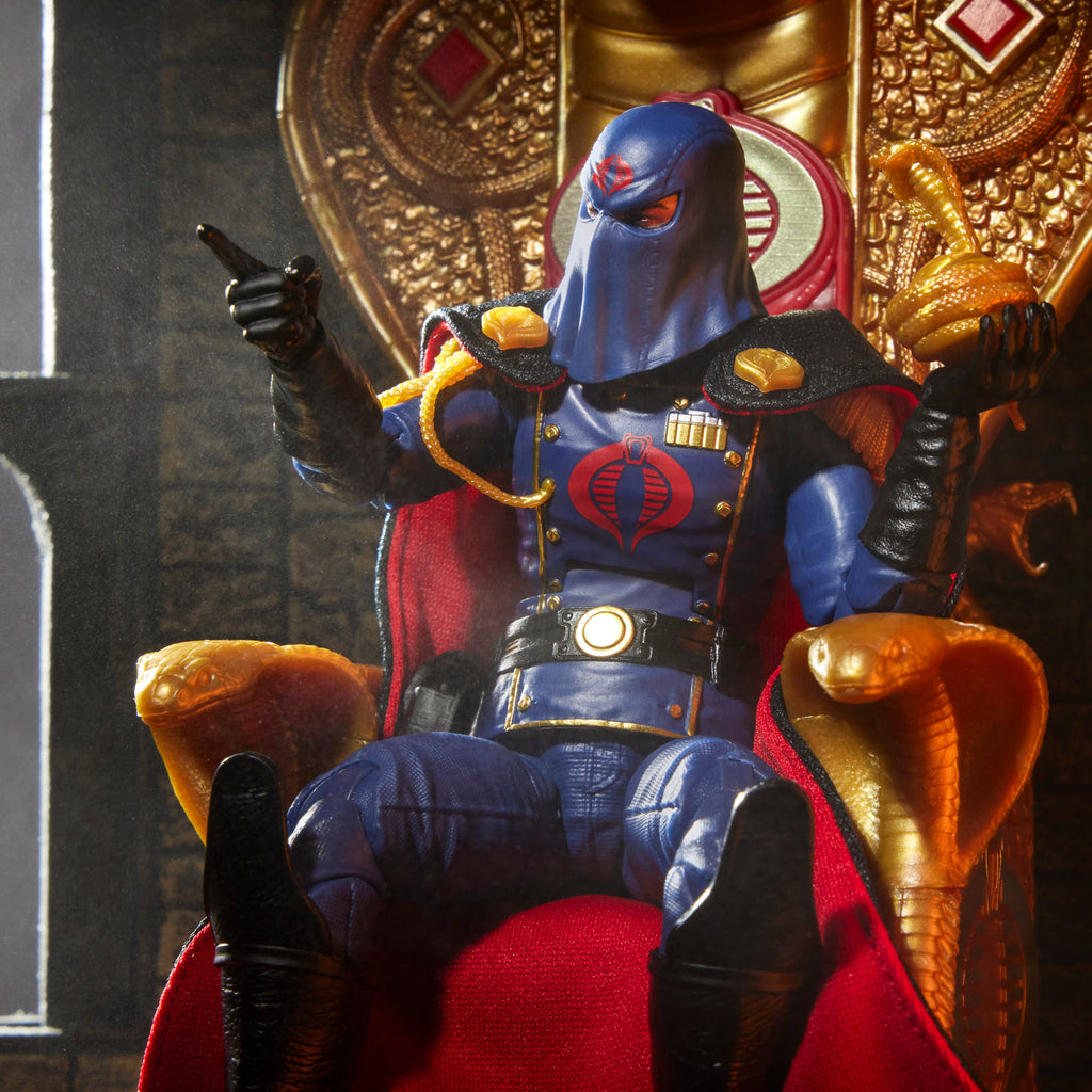[PRE-ORDER] G.I. Joe: Classified Series #221 - Cobra Commander (Dress Uniform) Action Figure & Throne (G2081)