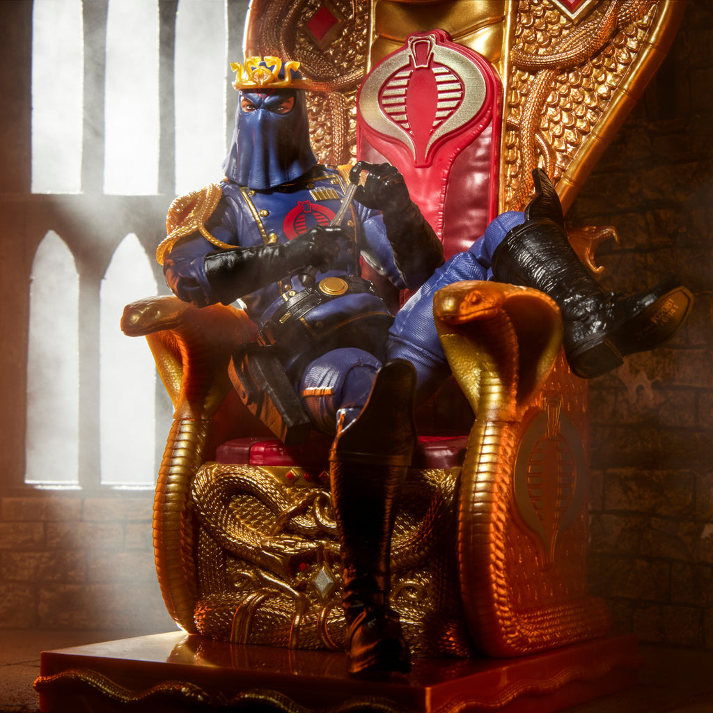 [PRE-ORDER] G.I. Joe: Classified Series #221 - Cobra Commander (Dress Uniform) Action Figure & Throne (G2081)
