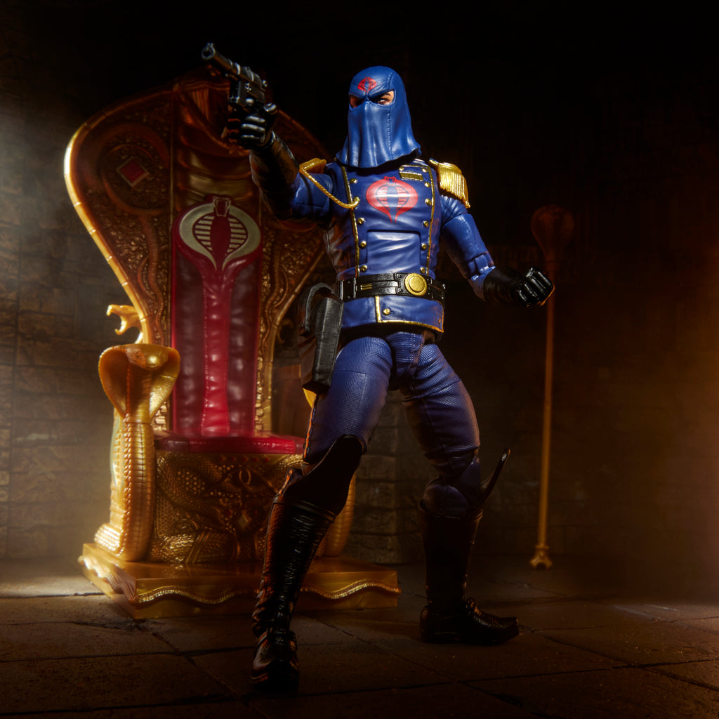 [PRE-ORDER] G.I. Joe: Classified Series #221 - Cobra Commander (Dress Uniform) Action Figure & Throne (G2081)