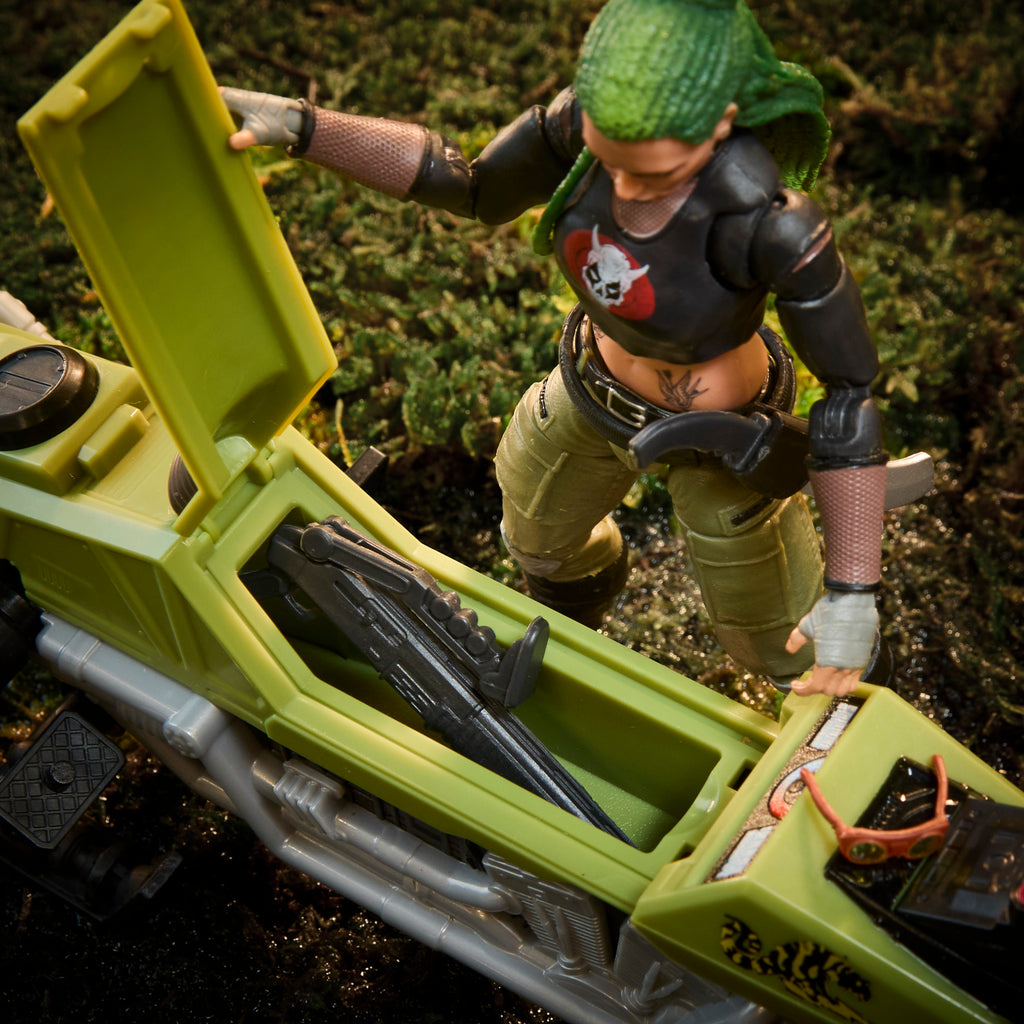 G.I. Joe - Classified Series #194 - Cobra - Zanya & Dreadnok Chameleon (Swamp Skier) Vehicle (G2089) LOW STOCK