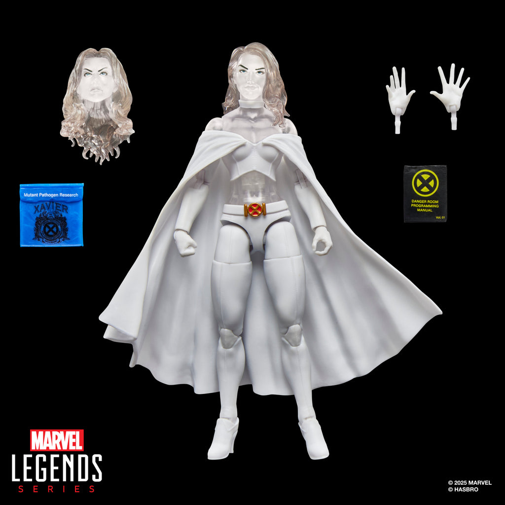 [PRE-ORDER] Marvel Legends Retro Series -  Astonishing X-Men - Emma Frost (Diamond Form) Action Figure (G2111)