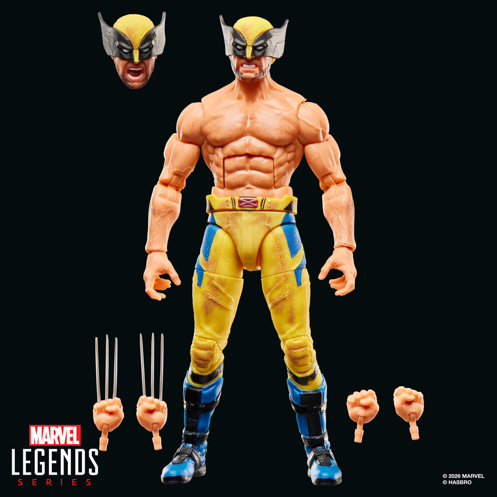 [PRE-ORDER] Marvel Legends Series: Deadpool & Wolverine (2024 Movie) - Wolverine (Shirtless) Action Figure G2114
