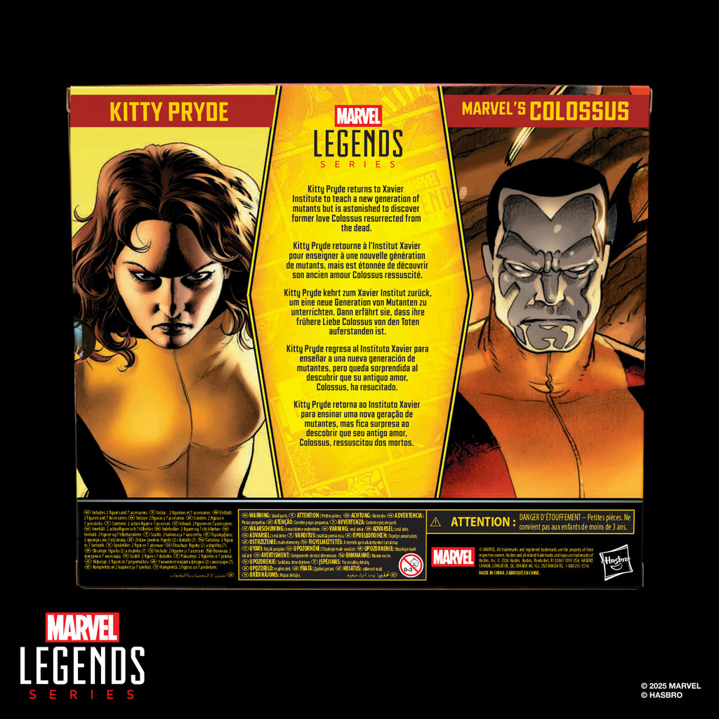 Marvel Legends Series - Astonishing X-Men - Kitty Pryde & Colossus - Action Figures 2-Pack (G2127) LOW STOCK