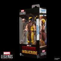 Marvel Legends Series Deadpool & Wolverine (2024 Movie) Wolverine (Brown Suit) Action Figure (G2366)