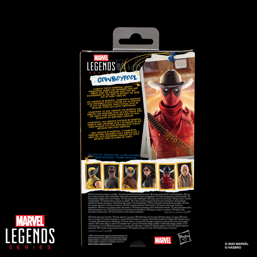 [PRE-ORDER] Marvel Legends Series - Deadpool & Wolverine (Movie) - Cowboypool Action Figure (G2369)