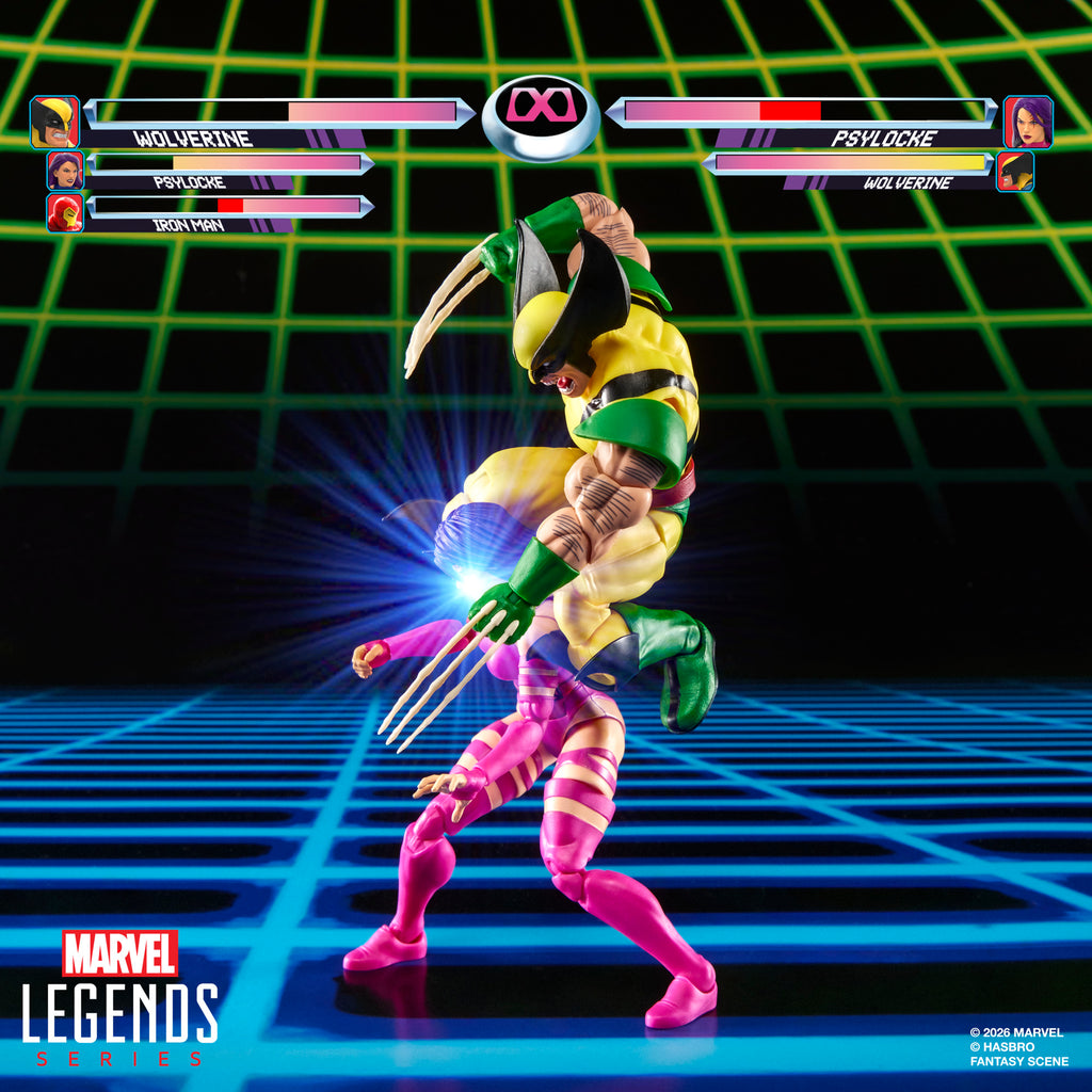 [PRE-ORDER] Marvel Legends Series - Marvel Games - Wolverine VS Psylocke Action Figure 2-Pack (G2403)