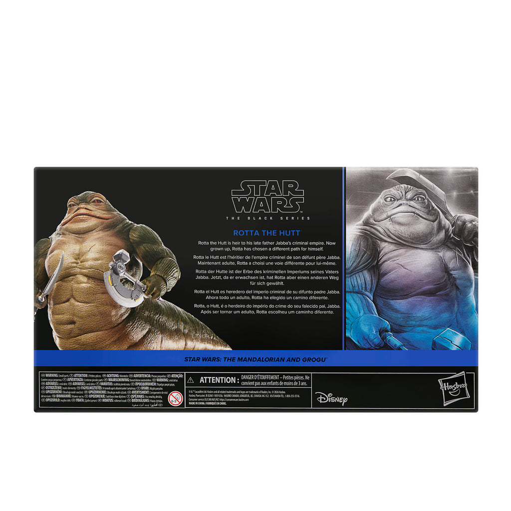[PRE-ORDER] Star Wars: The Black Series - The Mandalorian and Grogu - Rotta the Hutt Action Figure (G2811)