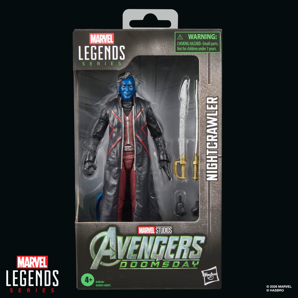 [PRE-ORDER] Marvel Legends Series - Avengers: Doomsday (2026) - Nightcrawler Action Figure (G3514)