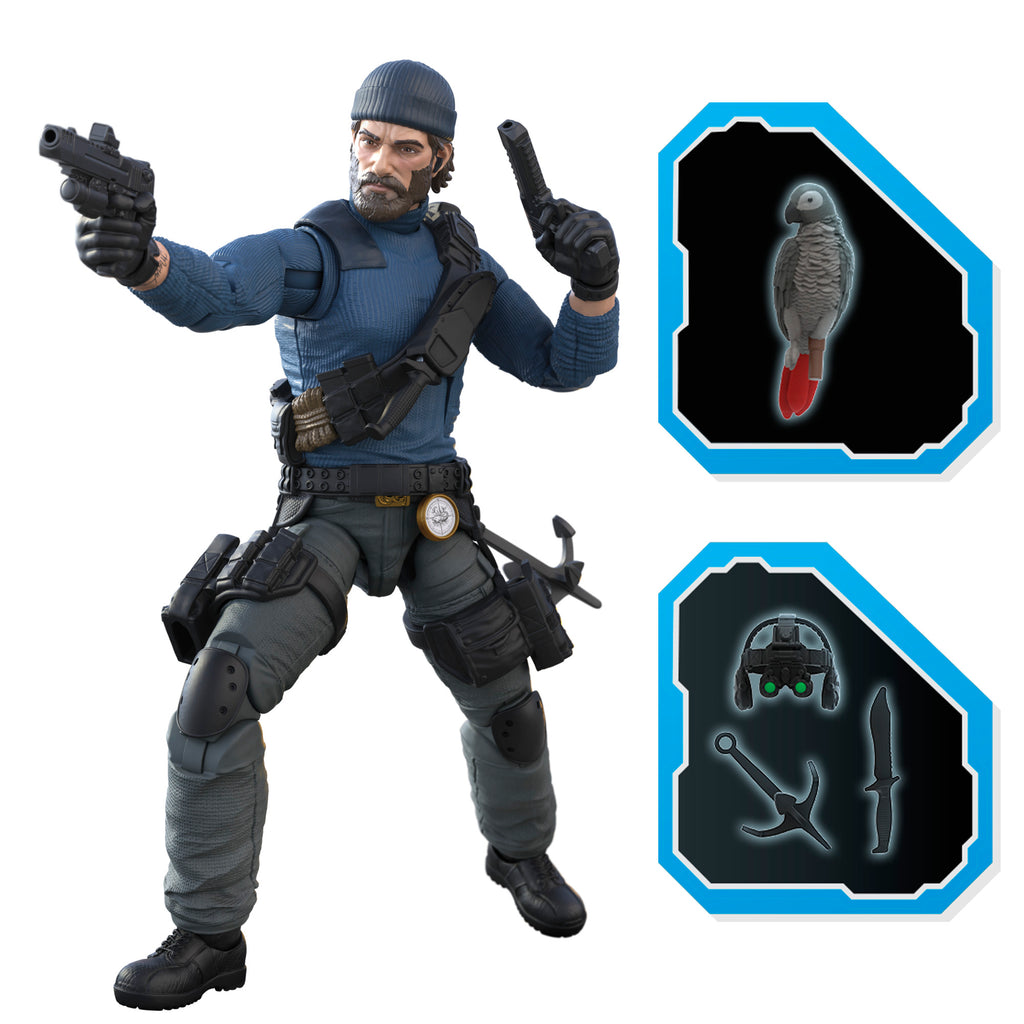 [PRE-ORDER] G.I. Joe: Classified Series #230 - Shipwreck Action Figure & Althea Parrot (G3799)
