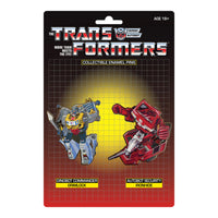 Transformers Enamel Pins - Grimlock X Ironhide Retro Pin Set (32390) LOW STOCK