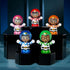 Little People Collector: Voltron 40th Anniversary - Exclusive Gold Label 5-Figure Set (HVW64) LAST ONE!