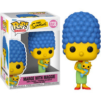 Funko Pop! Television - #1738 - The Simpsons - Marge Simpson (with Baby Maggie) Vinyl Figure (86407)