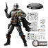 Blokees Star Wars: Mandalorian & Grogu (Champion Class 05) Din Djarin & Grogu Model Kits 75805/53314