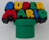 Nintendo Super Mario Logo & Warp Pipe - Desk Paper Weight/Novelty Pop Art - Multicolour 13 x 11 x 7 cm LOW STOCK