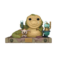 Funko Pop Star Wars 611 Return of the Jedi 40th Jabba the Hutt & Salacious B Crumb Deluxe Vinyl 70742 LOW STOCK