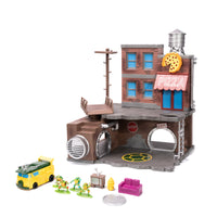Jada: Nano Metalfigs - Teenage Mutant Ninja Turtles TMNT Turtle Lair Scene, 4 Figures, Vehicle 34679