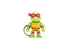 Jada - Teenage Mutant Ninja Turtles 2.5in Metalfigs Keychains 4-pk (34359) LOW STOCK